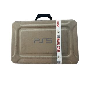 کیف حمل کنسول Ps5 برند نهل رنگ کرم مدل فت