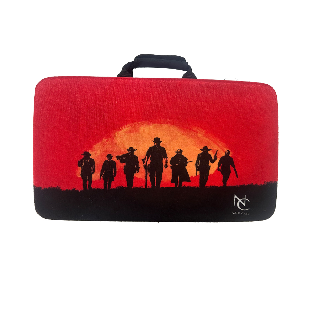 کیف حمل کنسول Ps5 برند نهل مدل red dead redemption فت