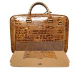 کیف لپتاپ چرم طبیعی مدل Classic