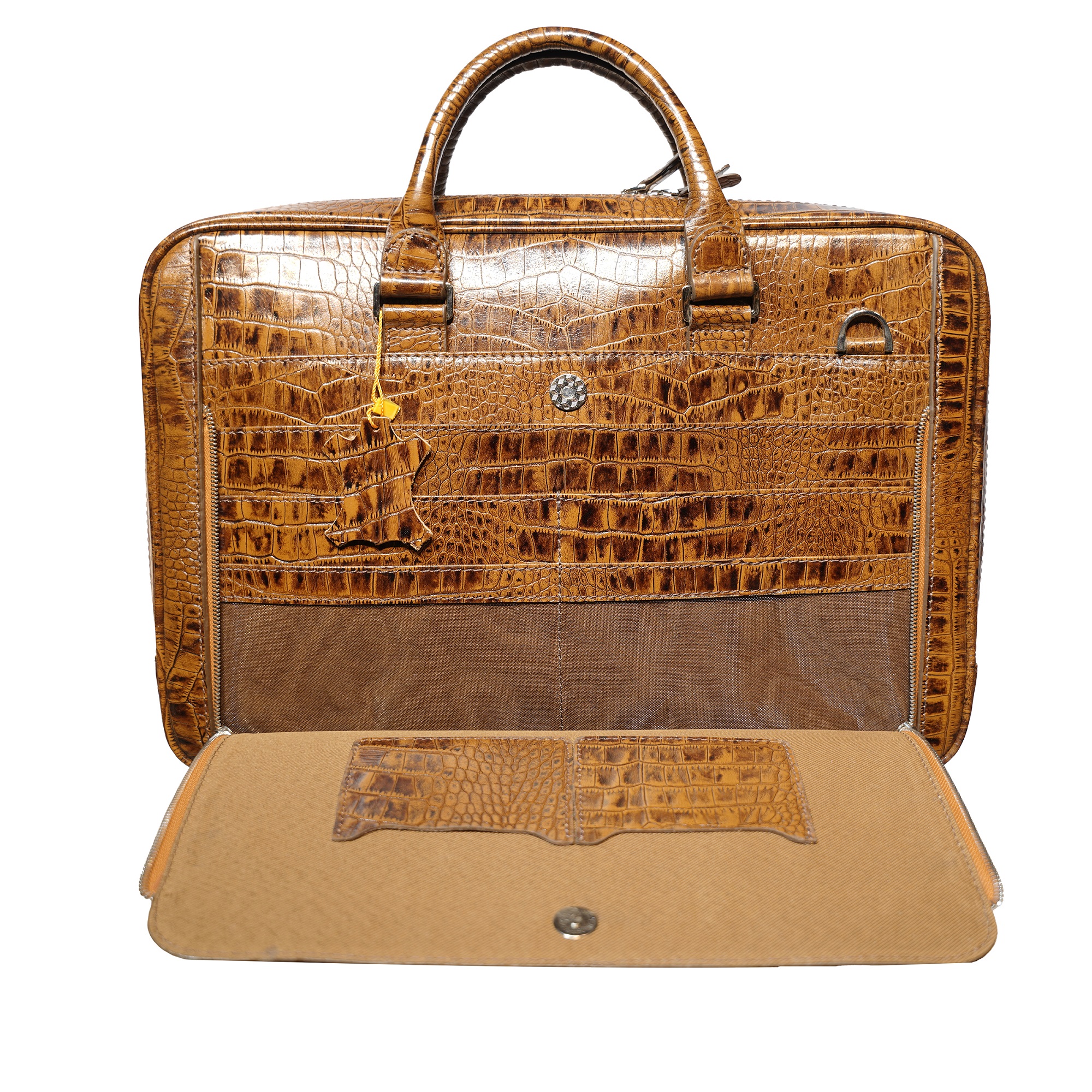 کیف لپتاپ چرم طبیعی مدل Classic