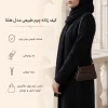 کیف زنانه چرم طبیعی مدل هلنا قهوه ای