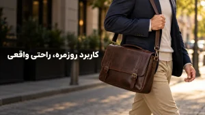 کاربرد روزمره کیف اداری مردانه