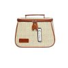کیف آرایشی دسته‌دار بونو مدل 5080 طرح کنف